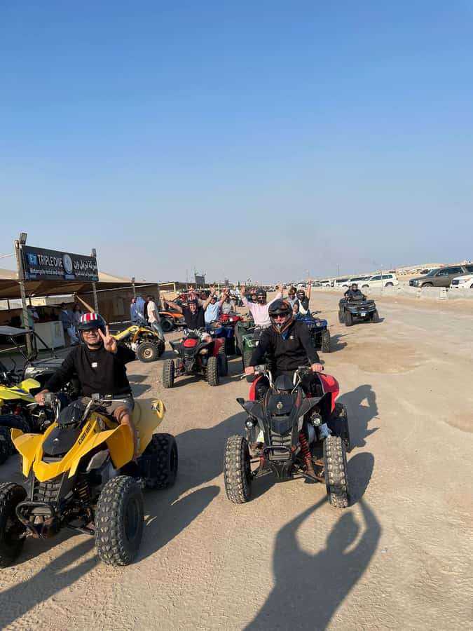 Doha: Quad Bike, Desert Safari, Buggy ride & inland sea tour - Quad biking: fun tracks, but check what you expect