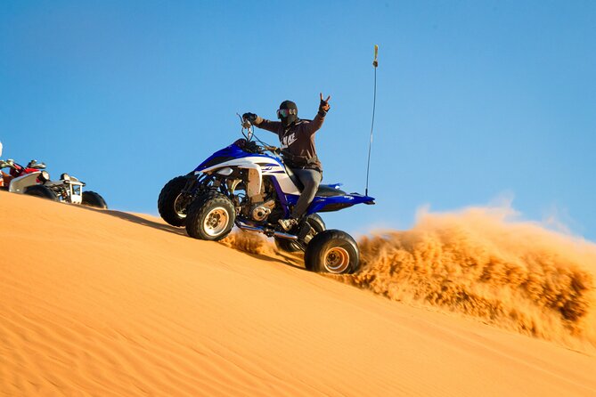 Doha: Quadbike, Dune Bashing, Camel Ride, Inland Sea Visit - From Doha to Sealine Beach