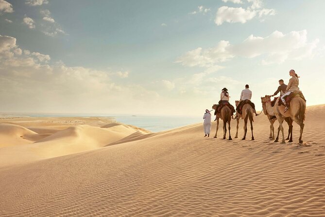 Doha: Quadbike, Dune Bashing, Camel Ride, Inland Sea Visit - Dune bashing in the Land Cruiser