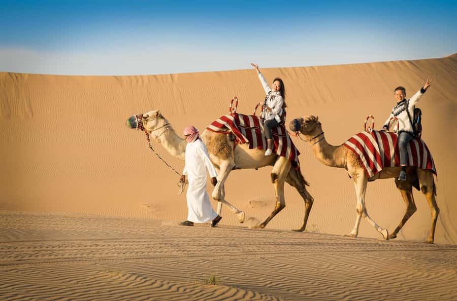 Doha: Safari, ATV, Camels, Sandboarding and Inland Sea Tour - From Doha to the open desert