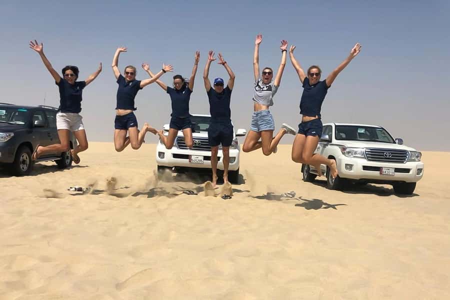 Doha Safari: ATV Ride, Dune Bashing, & Sandboarding Fun - The quad bike stop near Mesaieed
