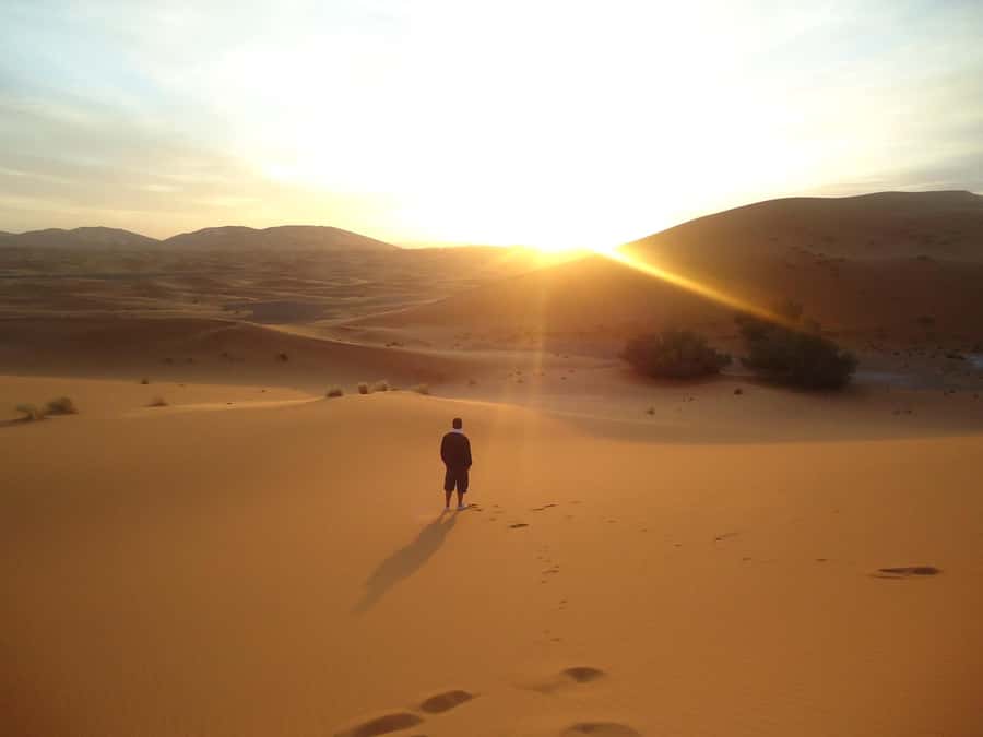 Doha:Sunrise or Sunset Desert Safari Tour with Sand Boarding - Leaving Doha in an air-conditioned 4x4