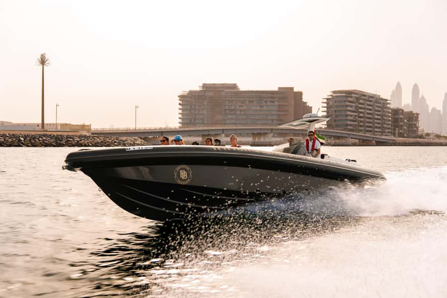 Dubai: 100-Min Speed Boat Tour, Atlantis & Burj Al Arab View - Palm Jumeirah, Atlantis, and Atlantis The Royal