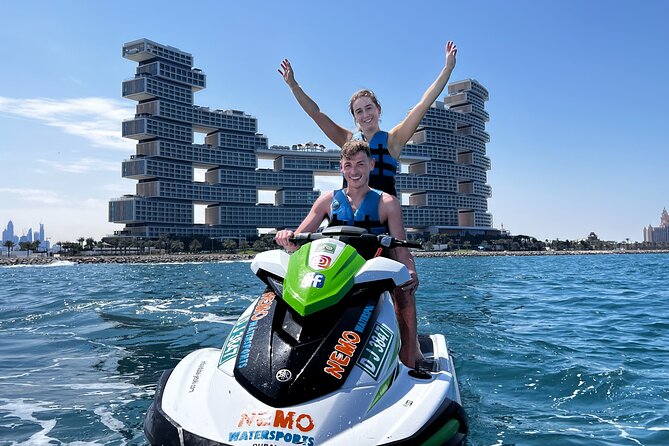 Dubai 1h Jet Ski, Burj Al Arab, Atlantis, Ice Cream, Photo, Video - Riding toward Burj Al Arab