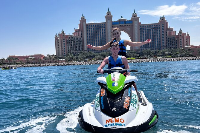 Dubai 1h Jet Ski, Burj Al Arab, Atlantis, Ice Cream, Photo, Video - Seeing JBR and the Dubai skyline