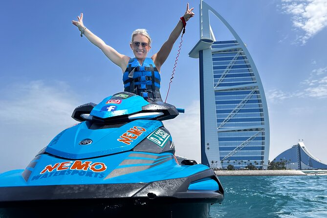 Dubai 1h Jet Ski, Burj Al Arab, Atlantis, Ice Cream, Photo, Video - Safety, comfort, and practical value