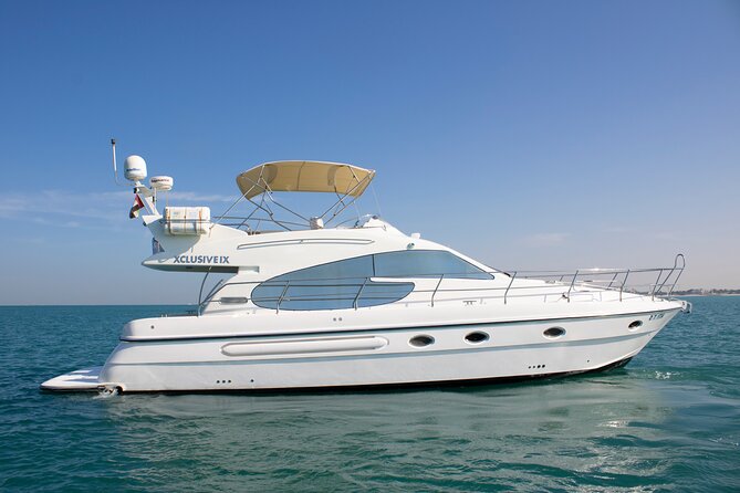 Dubai 3 Hour Private Luxury Yacht Charter with Jet Ski Option - Bluewaters Island, Ain Dubai, and JBR