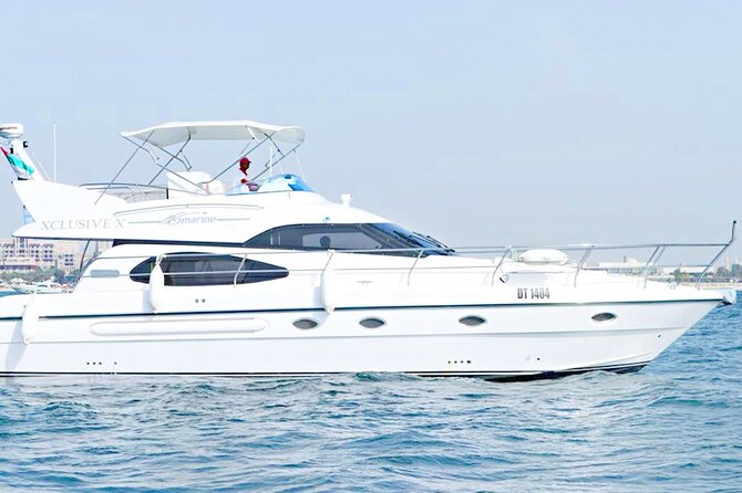Dubai 3 Hour Private Luxury Yacht Charter with Jet Ski Option - Burj Al Arab From the Coast