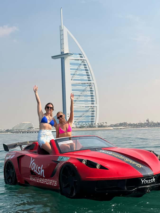 Dubai: 30-Minute Jet Car Tour of Burj Al Arab with Ice Cream - Key points to know before booking
