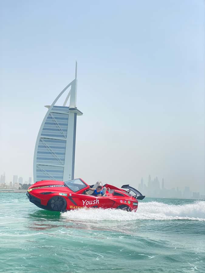 Dubai: 30-Minute Jet Car Tour of Burj Al Arab with Ice Cream - Small details that make the outing easier