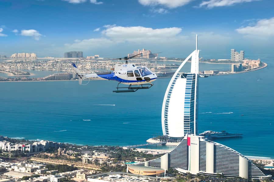 Dubai: 30-Minute Scenic Helicopter Tour - Port Rashid, Dubai Frame, and the old creek district