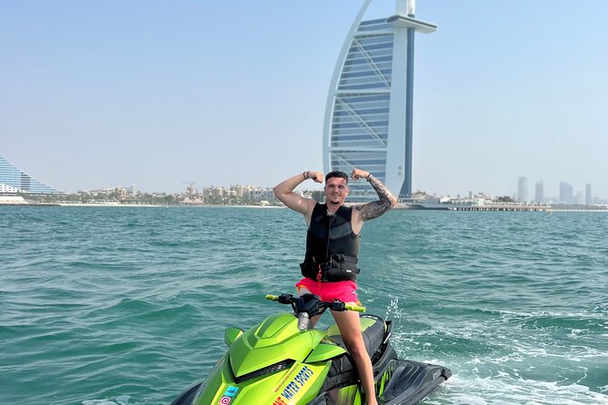 Dubai: 30Min Jet Ski To Burj Al Arab. - Photo time beside Dubai’s famous hotel