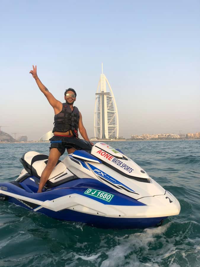 Dubai: 45-Minute Jet Ski Ride - The coastline route and its major views
