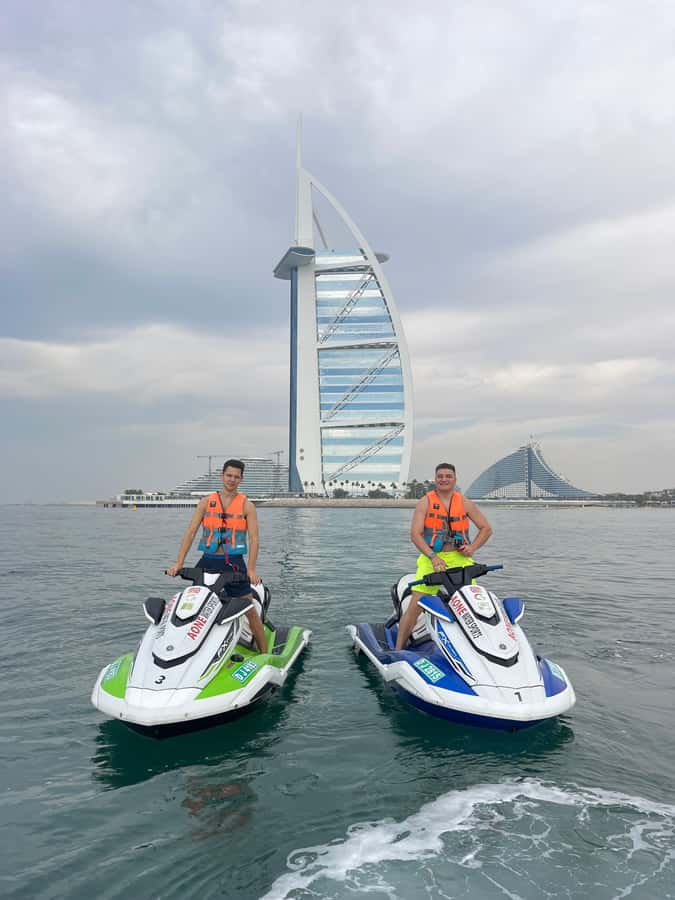 Dubai: 45-Minute Jet Ski Ride - The free photos and videos are a real benefit
