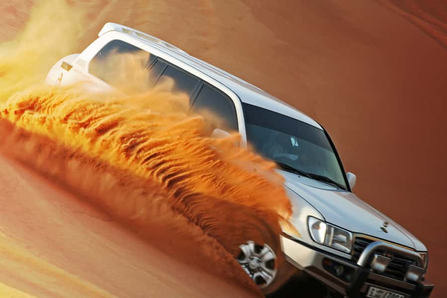 Dubai 4WD Evening Desert Safari - Sunset photographs in the Dubai desert