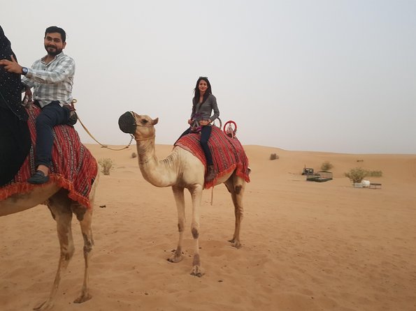 Dubai 4x4 Desert Safari, Quad Bike, Camel Ride & BBQ Dinner - From Dubai to the red dunes of Lahbab