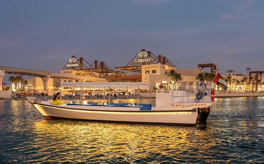 Dubai: Abra Boat Tour in Atlantis, Palm, Ain Dubai & Marina - Weather, safety, and who should skip it