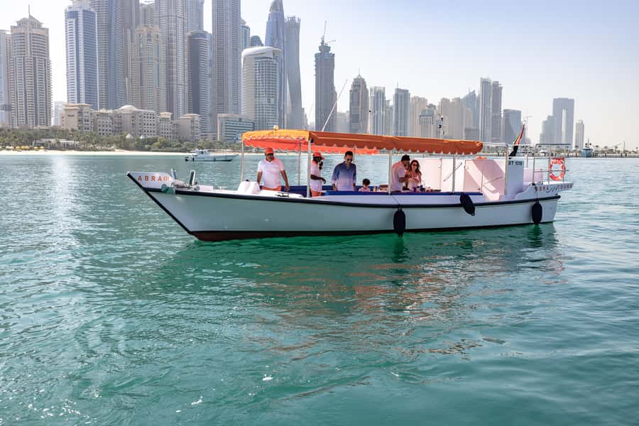 Dubai: Abra Boat Tour in Dubai Marina, Ain Dubai, JBR - Private or shared: which option makes sense?
