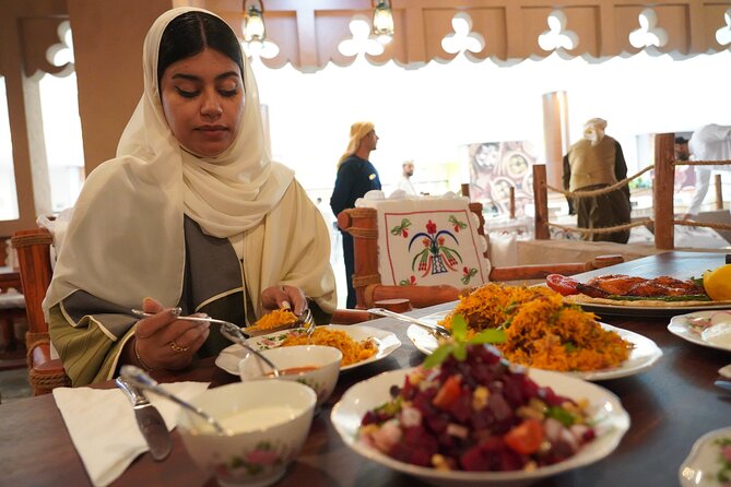 Dubai: Abu Dhabi Trip with Lunch at Al Khayma Heritage Restaurant - Etihad Towers and Abu Dhabi from above