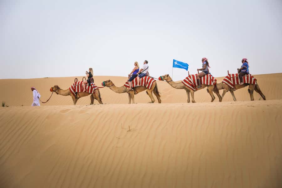 Dubai: Adventure Quad Bike Safari, Camel Ride & Refreshment - Water, Arabic coffee, and a short break from the heat