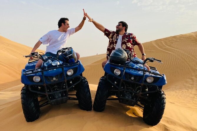 Dubai: Adventure Quad Bike Safari, Camel Ride & Refreshments - The camel ride is slower, shorter, and more traditional
