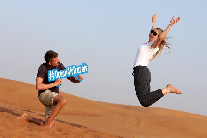 Dubai: Adventure Quad Bike Safari, Camel Ride & Refreshments - Refreshments in an air-conditioned tent