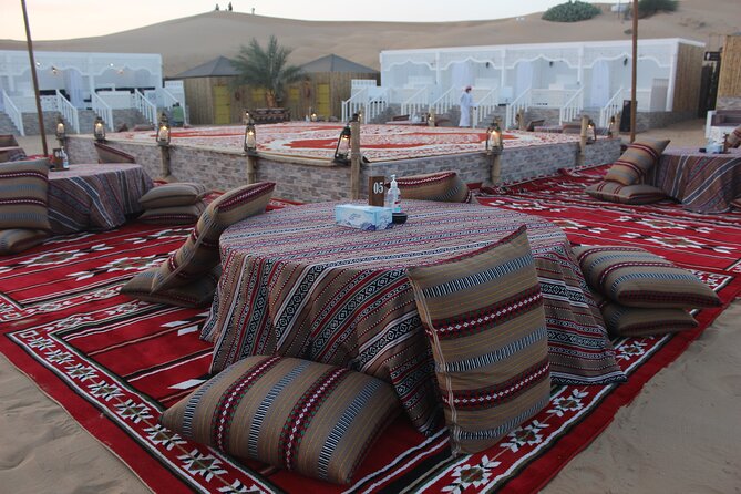 Dubai Afternoon Desert Safari and BBQ Dinner - Camel riding, henna, and the Bedouin-style camp
