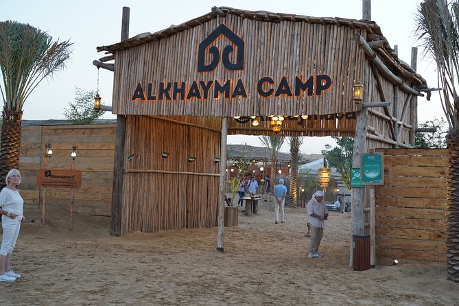 Dubai Al Khayma Camp Experience with BBQ Dinner and Transfers - Arabic coffee, luqaimat, and the first taste of camp life