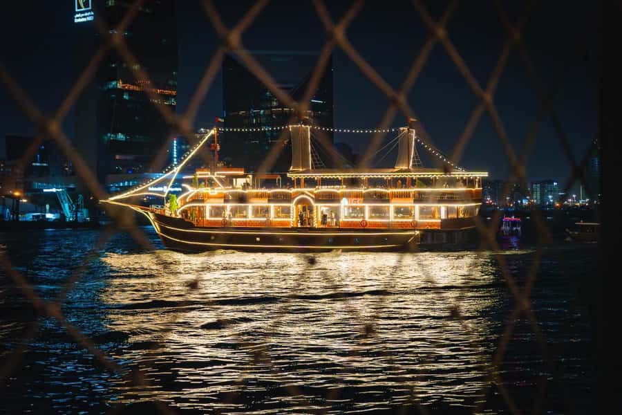 Dubai: Al Seef Largest Dhow Dinner Cruise with Live Show - Setting out from Al Seef and Gate 2A