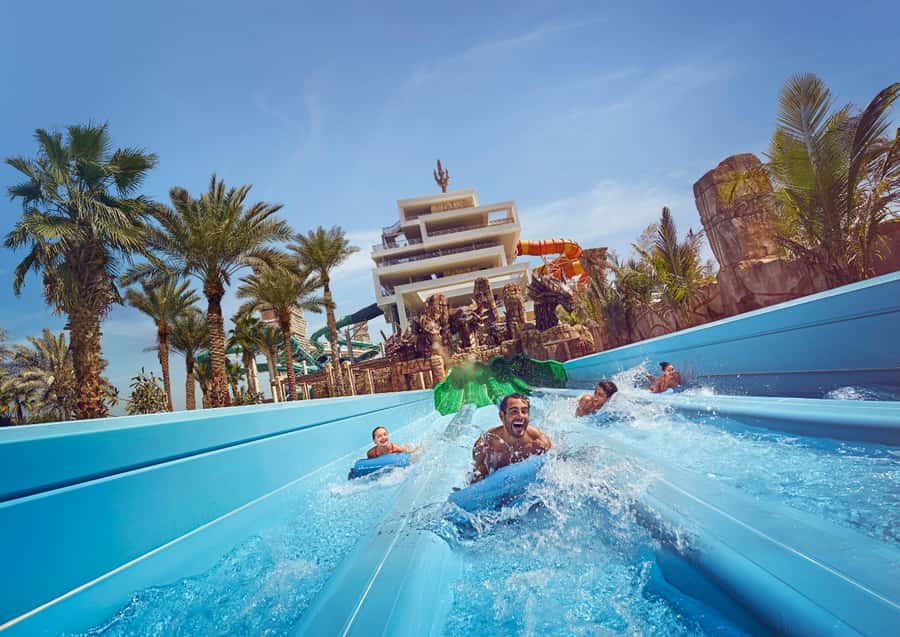Dubai: Atlantis Dolphin Kayak Trip & Aquaventure Waterpark - Making the most of Aquaventure Waterpark
