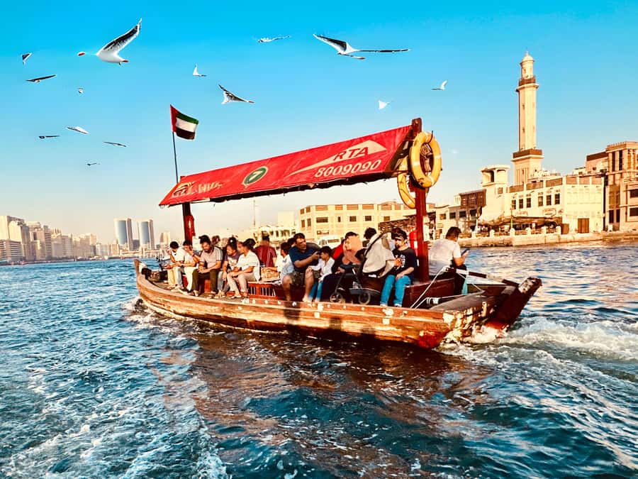 Dubai: Authentic Old Town, Souks, Tastings & Abra Boat Tour - Local history told by Anis, Mustafa, Ahmad, and Abdul
