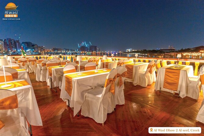 Dubai Best Dhow Cruise Dinner Buffet (Multi Cusine) - What the $24.84 price really buys you