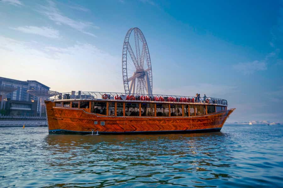 Dubai: Big Bus Panoramic Night Tour & Optional Dinner Cruise - What you see on the 105-minute route