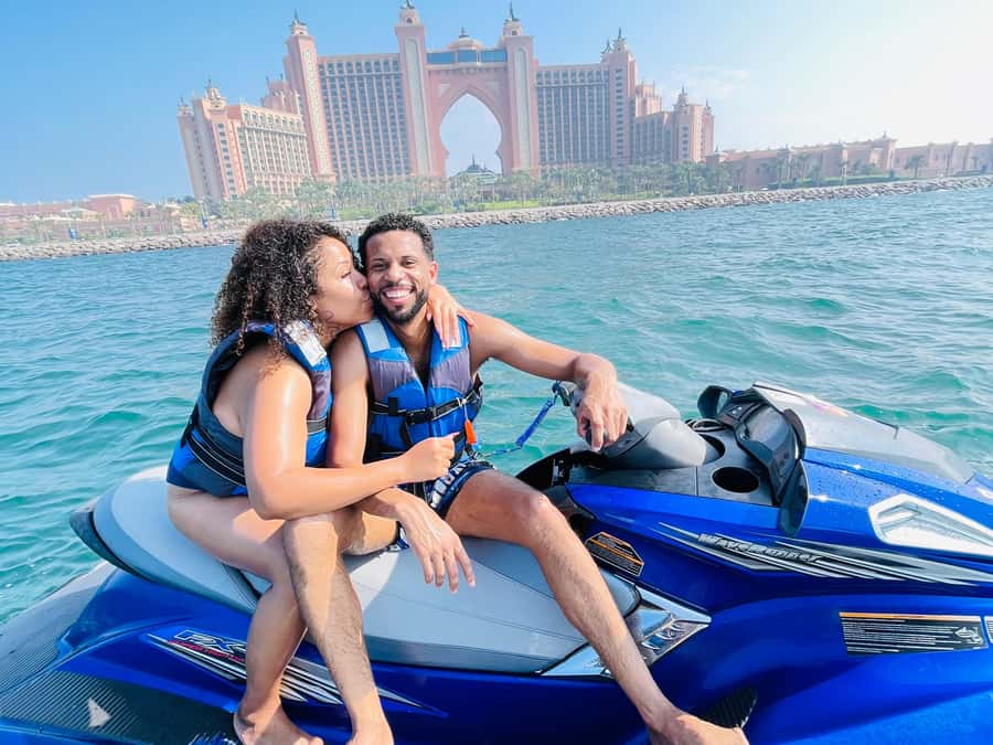 Dubai: Burj Al Arab and Atlantis Jet Ski Tour - The photo stop is part of the value