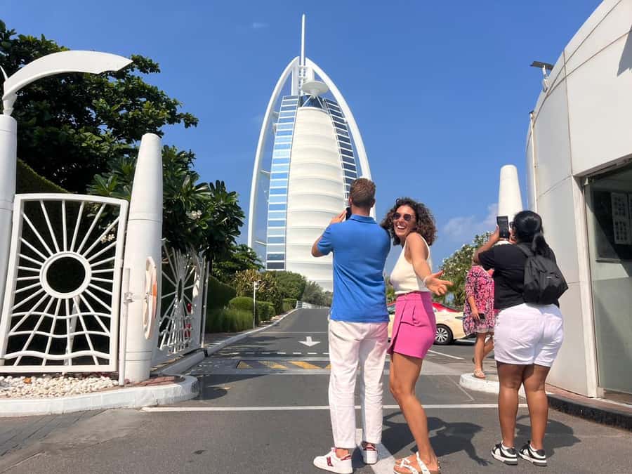 Dubai: Burj Al Arab, Future Museum, Dubai Frame Tour - Madinat Jumeirah: shopping in a polished old-style setting