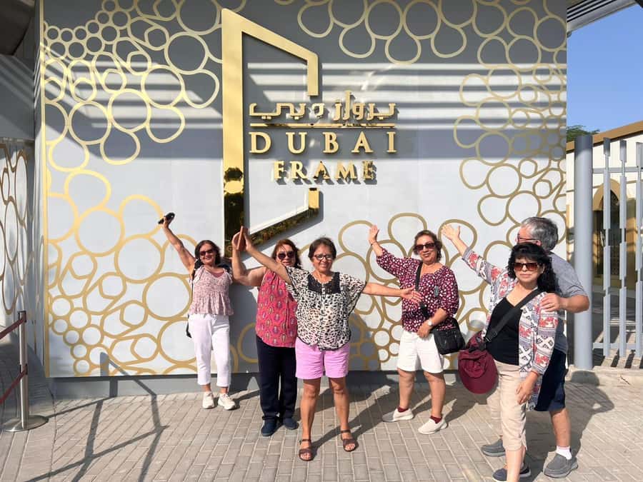 Dubai: Burj Al Arab, Future Museum, Dubai Frame Tour - Dubai Frame: a strong opening photo stop