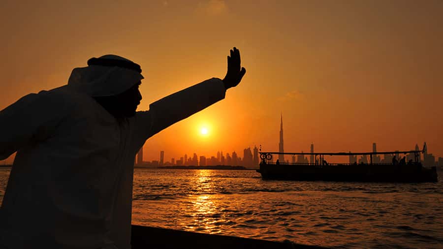 Dubai: Burj Khalifa Sunset on an Abra - Is $35 a fair price?