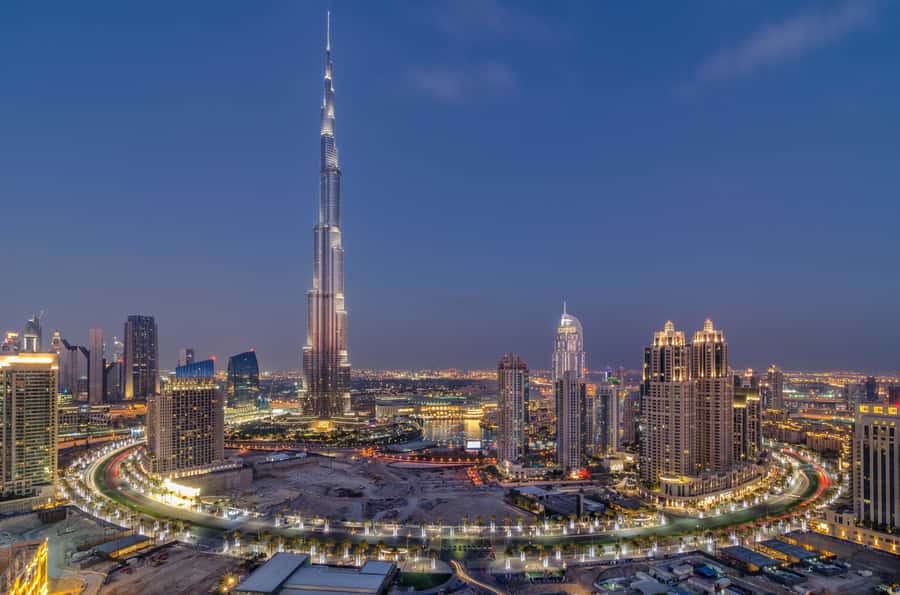 Dubai by Night City Tour with Fountain Show - Dubai Mall and the fountain show