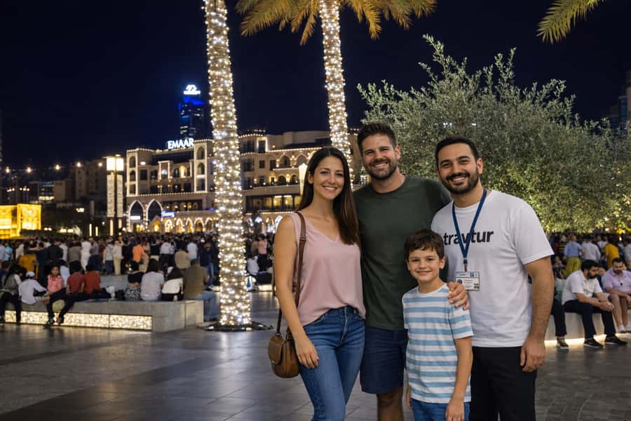 Dubai by Night with Burj Khalifa Entrance Ticket - Dubai Mall and the Fountain show