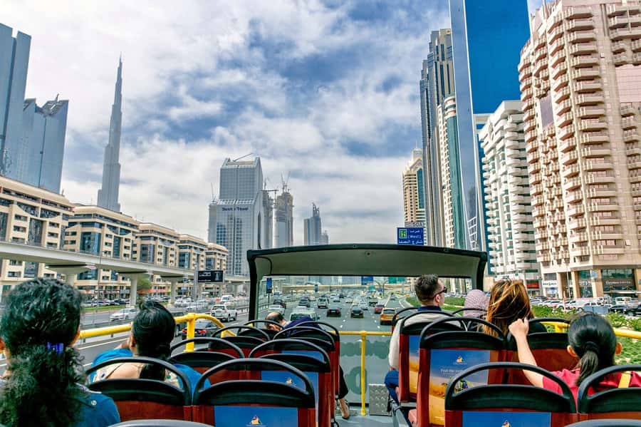 Dubai: City Sightseeing HOHO Bus Tour + Sunset & Night Tour - Key points to know before you board
