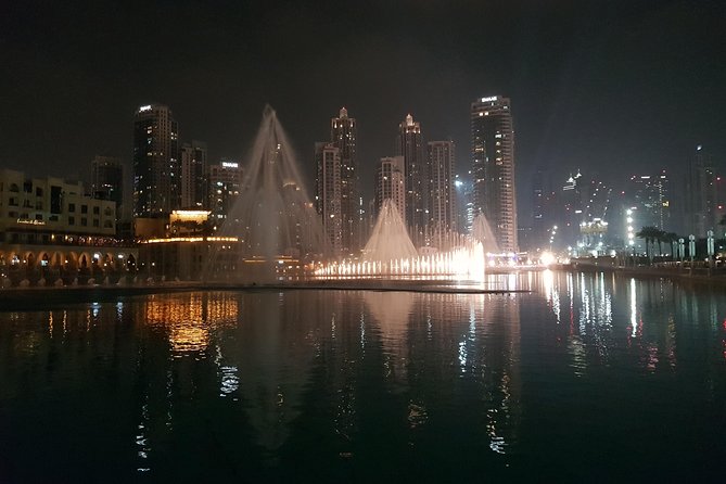 Dubai City Tour By Night With Burj Khalifa Ticket - Crossing Palm Jumeirah to Atlantis