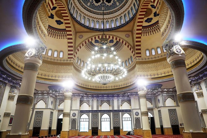 Dubai City Tour: Frame Tickets, Creek, Souks, Blue Mosque & Abra - Burj Al Arab from Jumeirah Beach