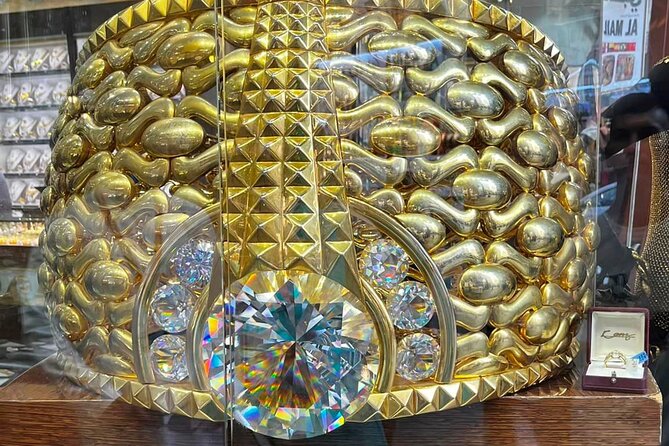Dubai City Tour of Souks, Boat, Blue Mosque, Frame & Burj Khalifa - Gold Souk and Spice Souk bring the senses back to earth