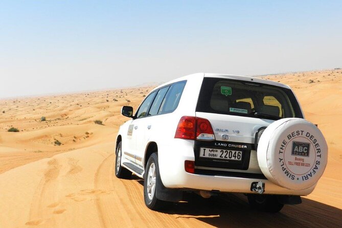 Dubai City Tour (Old & New) Desert Safari, BBQ, Camel Ride, Shows - Crossing Dubai Creek by abra