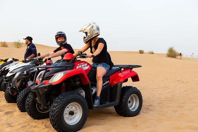 Dubai Combo:City Tour and Premium Desert Safari with all Activities - The desert transfer and the falcon show