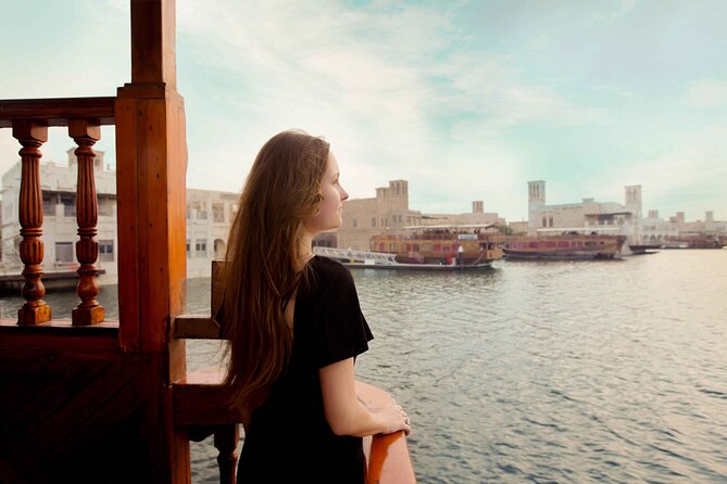 Dubai Creek Dhow Sightseeing Cruise - Passing the Infinity Bridge