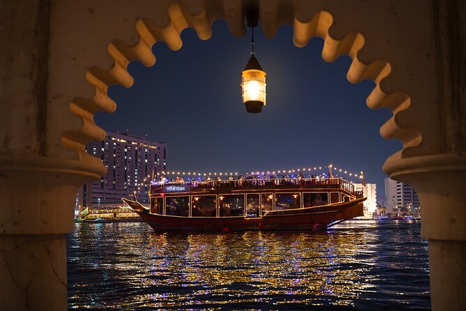 Dubai Creek Luxury Dhow Dinner Cruise with Optional Transfer - Setting out from Al Seef at 8:30 p.m.