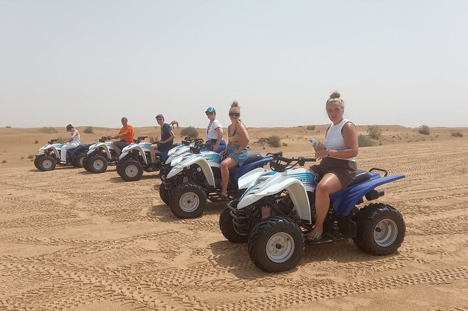 Dubai Desert 4x4 Dune Bashing, Self-Ride 30min ATV Quad, Camel Ride,Shows,Dinner - The 4x4 dune-bashing ride across the red dunes