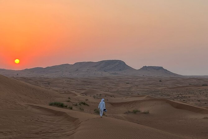 Dubai Desert 4x4 Dune Bashing, Self-Ride 30min ATV Quad, Camel Ride,Shows,Dinner - Barbecue dinner and three evening shows