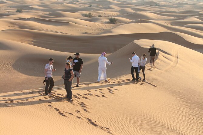 Dubai Desert Bespoke: Red Dunes Safari, Camel Ride & BBQ Options - Sandboarding and the high-dune photo stop